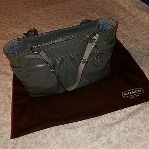 Coach Patent Leather Tote
